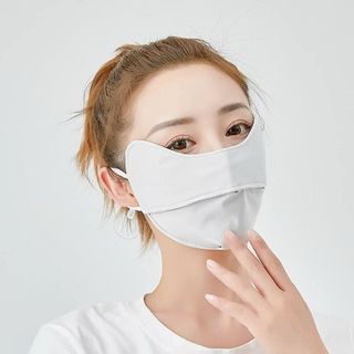 Khẩu trang UV vải chống tia UV thông hơi thoáng khí