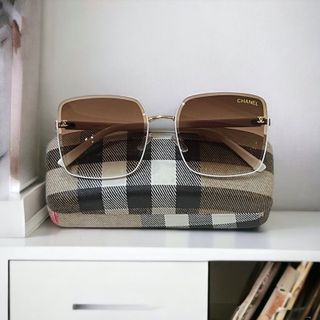 Kính mát nam nữ chống 4614 UV400, thiết kế mắt vuông dễ đeo, màu sắc thời trang 4614