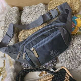 Túi Đeo Bụng Vải Dù Chống Mưa Cao Cấp Túi Size Lớn Có Nhiều Ngăn Đựng Đồ Tiện Dụbg