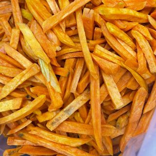 KHOAI LANG CAM SẤY GIÒN HÀNG XUẤT KHẨU SỈ THÙNG 10KG