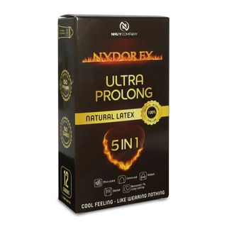 Bao cao su NYDOREX 5 in 1 gân gai (H/12c)