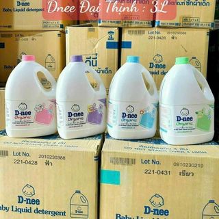 Nước giặt Dnee oganic mẫu mới 3000ml