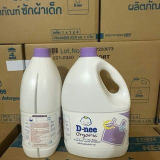 Nước giặt Dnee oganic mẫu mới 3000ml