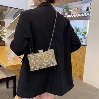 Bóp Đầm Đeo Vai Kết Hạt Thủ Công Hàng Cao Cấp Có Quai{ Nhận giao hoả tốc trong ngày khu vực tphcm}