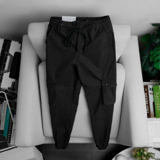 Quần kaki ống suông túi hộp nam - chất vải kaki cotton cao cấp