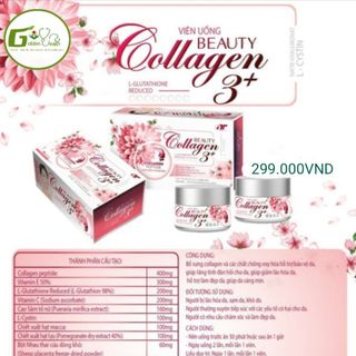 Viên uống Collagen Beauty 3+ hồng giá sỉ