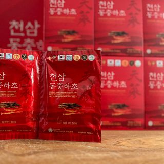 Nước thiên sâm đông trùng Ginseng King hộp 30 Gói x 50ml