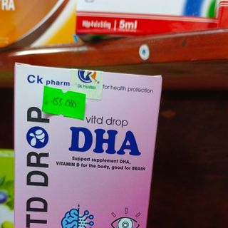 DHA Vitadrop bổ sung các chất cho trí não giá sỉ