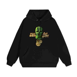 Áo hoodie in đầu lâu tay phồng, nón 2 lớp vải chính, vải mềm mịn, nón đóng khoen