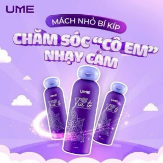 Dung dịch vệ sinh tía tô ume
