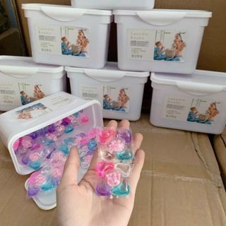 [Hộp 30 viên] Viên Giặt Xả Quần Áo 5in1 Hàng Nội Địa Trung Cao Cấp