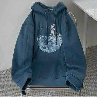 Áo hoodie UNISEX chất nỉ mịn mát in phi hành gia