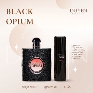 Duyenperfume - Nước hoa mini 2ml,10ml,20ml Y S L Black Opium Nữ