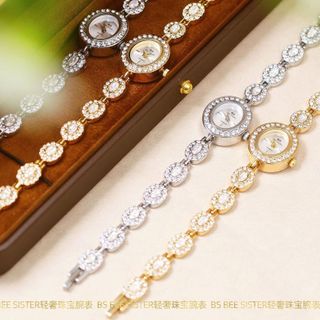 Đồng hồ nữ mớ lắc ovan siêu sang nhé