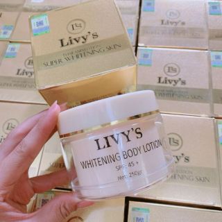 Kem body livy vàng 250gam chính hãng