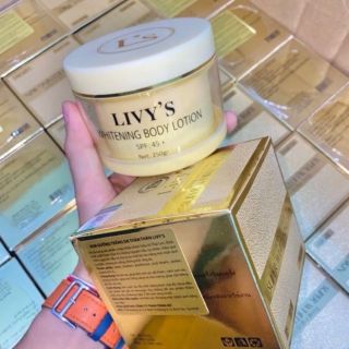 Kem body livy vàng 250gam chính hãng