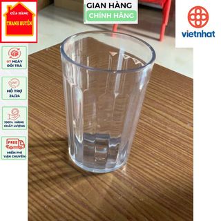 Cốc liên xô 300ml 6329 Việt Nhật cốc nhựa meka trong suốt dày dặn bền bỉ chuyên dùng nhà hàng, nhà đám, quán nước...