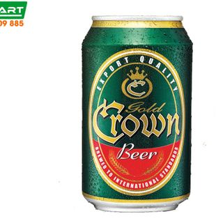 Bia Crown Campuchia 4.5% Lon 330ml giá sỉ