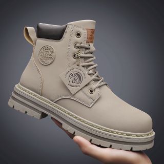 Giày Boot Da Nam MĐG phong cách bụi bặm 2024-Giày chất bao đẹp, da mềm