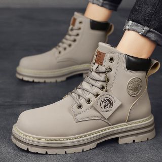 Giày Boot Da Nam MĐG phong cách bụi bặm 2024-Giày chất bao đẹp, da mềm