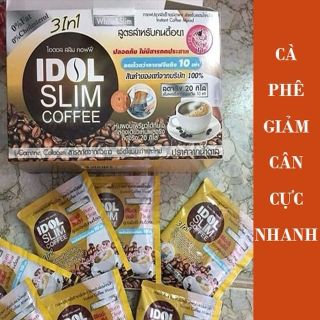 Idol Slim Coffee Giảm Cân Cà Phê Hỗ Trợ Giảm Cân Thái lan Chính Hãng