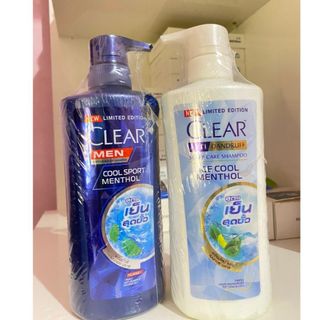 Dầu Gội Clear Thái Lan Men - Bạc Hà - Anh Đào- THÁI LAN giúp bạn tự bảo vệ, không bị gàu tấn công.