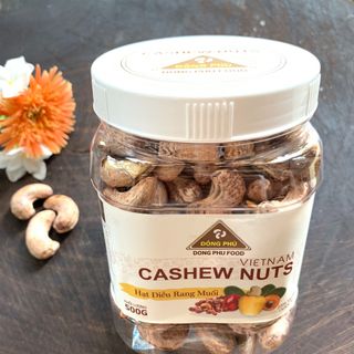 Hạt điều rang muối hũ 454g - A cồ