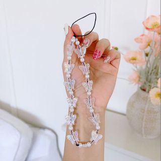 DÂY ĐEO ĐIỆN THOẠI HẠT CHUỖI, HẠT PHỐI NGẪU NHIÊN