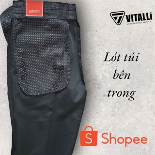 Quần Tây đen VITALLi form slimfit mã 608