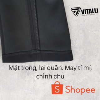Quần Tây đen VITALLi form slimfit mã 608