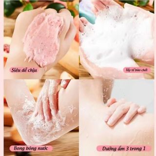 Muối Tẩy Tế Bào Chết Heyxi Chính Hãng Giúp Da Trắng Sáng Hiệu Quả Kem Tẩy Tế Bào Body Loại Bỏ Sạch Chất Nhờn