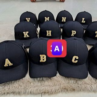 Mũ lưỡi trai đủ kiểu có ba sọc đen CQ