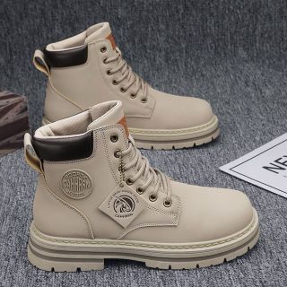 Giày Boot Da Nam MĐG phong cách bụi bặm 2023-Giày chất bao đẹp, da mềm