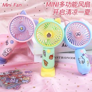 Quạt tích điện gấp gọn 3 chế độ gió