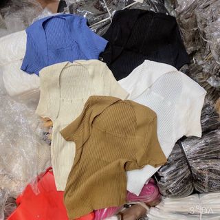 ÁO GÂN TĂM CỔ VUÔNG - LÊ PHƯƠNG BOUTIQUE