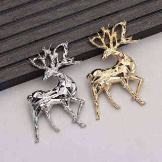 Ghim Cài Áo Hình Tuần Lộc Màu Vàng Dễ Thương Đa Năng