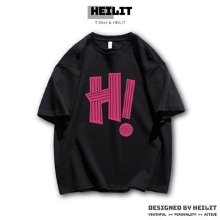 ÁO PHÔNG UNISEX FORM RỘNG 70KG CHỮ HI - LÊ PHƯƠNG BOUTIQUE