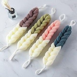 Bông Tắm Dạng Tròn, Dài Tạo Bọt Cao Cấp 2 Màu Kỳ Cọ Tẩy Da Chết CTB687 - BECHIP