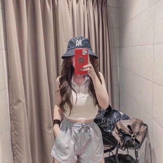 ÁO CỔ BẺ BA LỖ DÁNG CROPTOP THUN RIP XỊN - LÊ PHƯƠNG BOUTIQUE