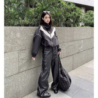 ÁO KHOÁC DÙ 2 LỚP FORM RỘNG LP QUQA23 - LÊ PHƯƠNG BOUTIQUE