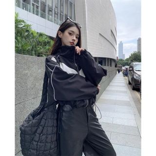 ÁO KHOÁC DÙ 2 LỚP FORM RỘNG LP QUQA23 - LÊ PHƯƠNG BOUTIQUE