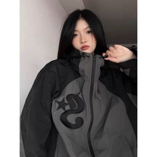 ÁO KHOÁC DÙ 2 LỚP FORM RỘNG NGÔI SAO S - LÊ PHƯƠNG BOUTIQUE