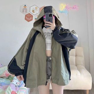 ÁO KHOÁC DÙ 2 LỚP FORM RỘNG LPOUEHR- LÊ PHƯƠNG BOUTIQUE
