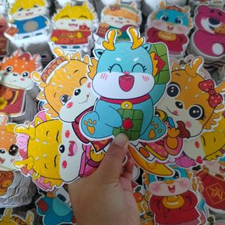 SET 50 BAO LÌ XÌ CHIBI RỒNG THẦN TÀI 2024 - LÊ PHƯƠNG BOUTIQUE
