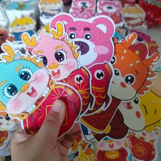 SET 50 BAO LÌ XÌ CHIBI RỒNG THẦN TÀI 2024 - LÊ PHƯƠNG BOUTIQUE