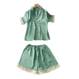 BỘ PIJAMA CHỮ KÝ TAY NGẮN QUẦN ĐÙI - LÊ PHƯƠNG BOUTIQUE