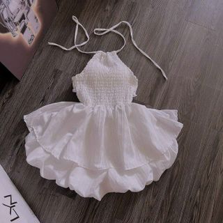 SET ÁO CỔ YẾM KÈM QUẦN CHẤT ĐŨI XỐP XINH - LÊ PHƯƠNG BOUTIQUE