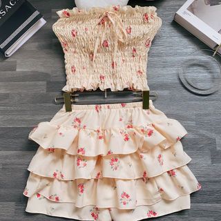SET BỘ VOAN BÈO HOA NHÍ XINH - LÊ PHƯƠNG BOUTIQUE