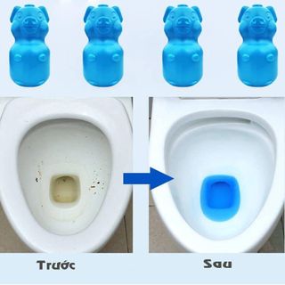 Lợn thả bồn cầu thông minh