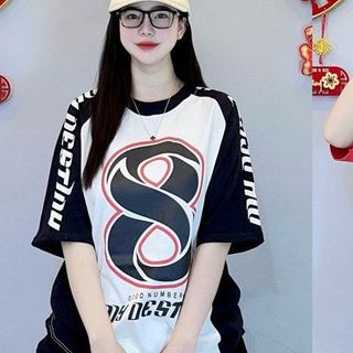 ÁO PHÔNG 3158 UNISEX TAY LỠ FORM RỘNG SỐ 8 VIỀN - LÊ PHƯƠNG BOUTIQUE